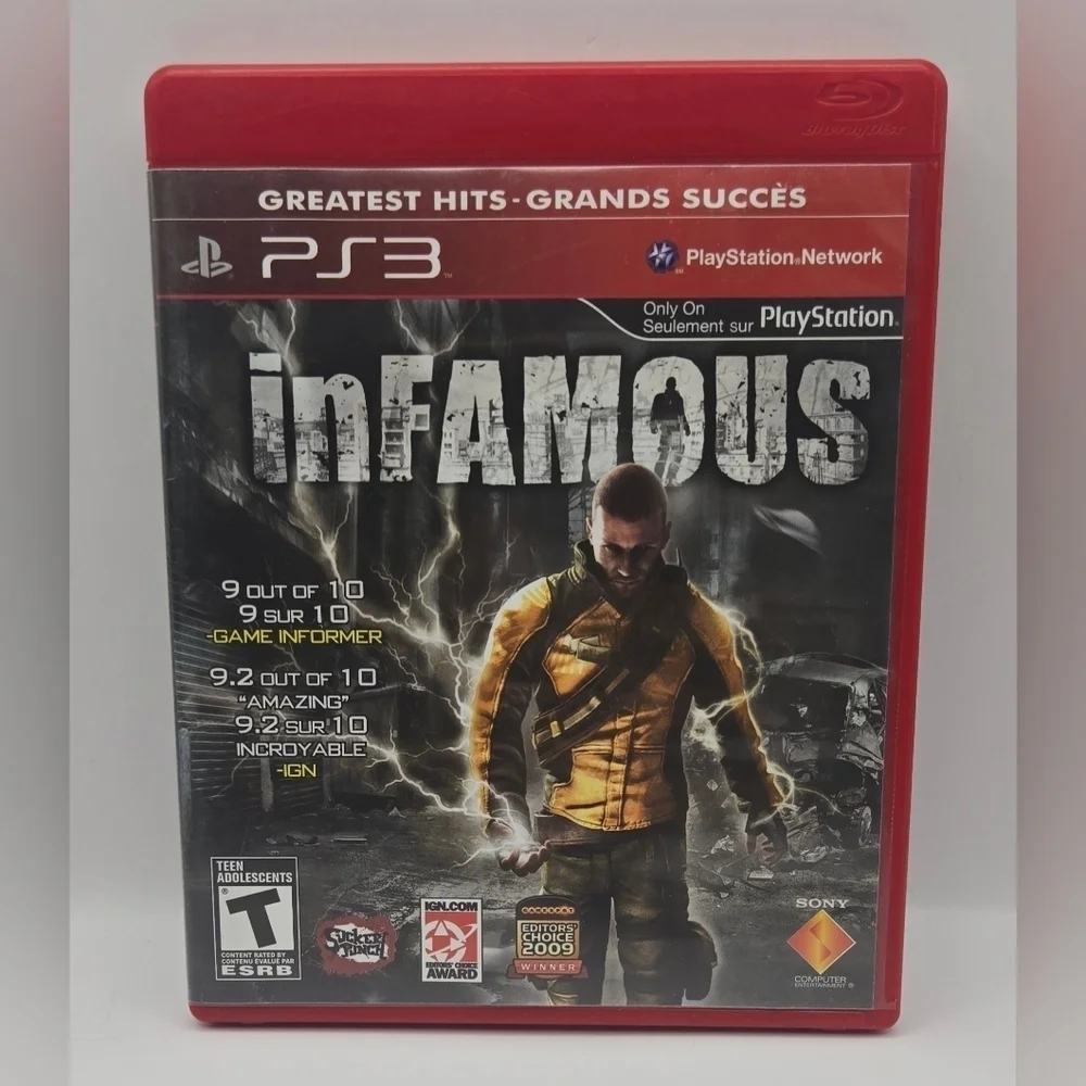 inFAMOUS 1 & inFAMOUS 2 PS3 Game Bundle Tested Complete - Picture 5 of 16